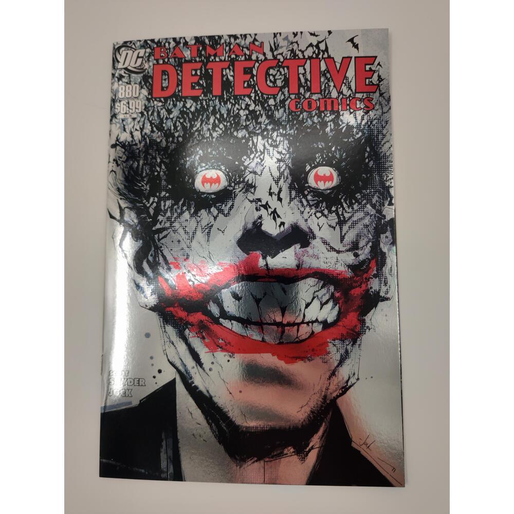 DC Comics Detective Comics #880 Foil Facsimile Jock Cover Art Joker Modern Age‎